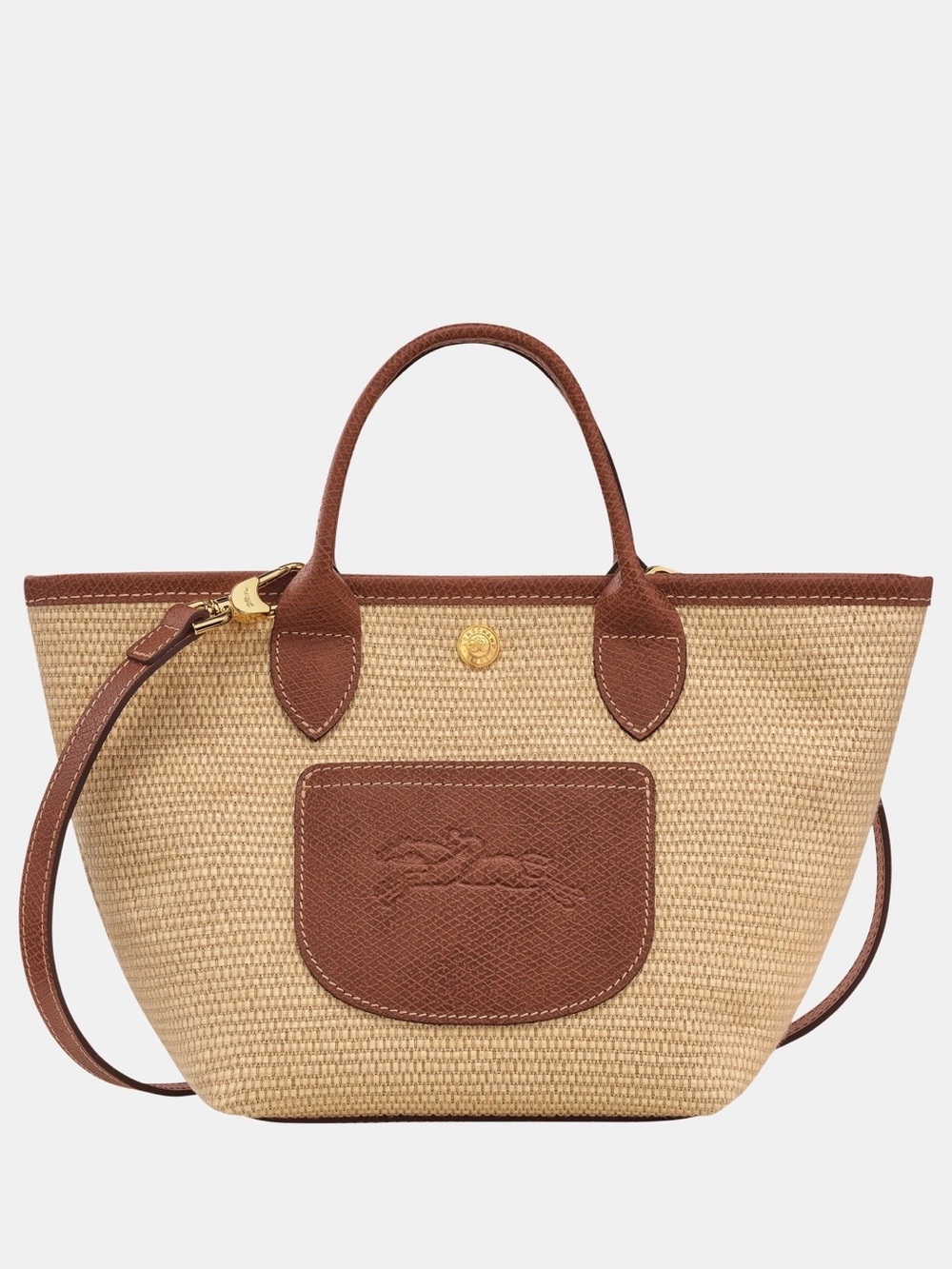 LONGCHAMP LE PLIAGE COLLECTION XS BASKET BAG BROWN NEW - Picture 10 of 13